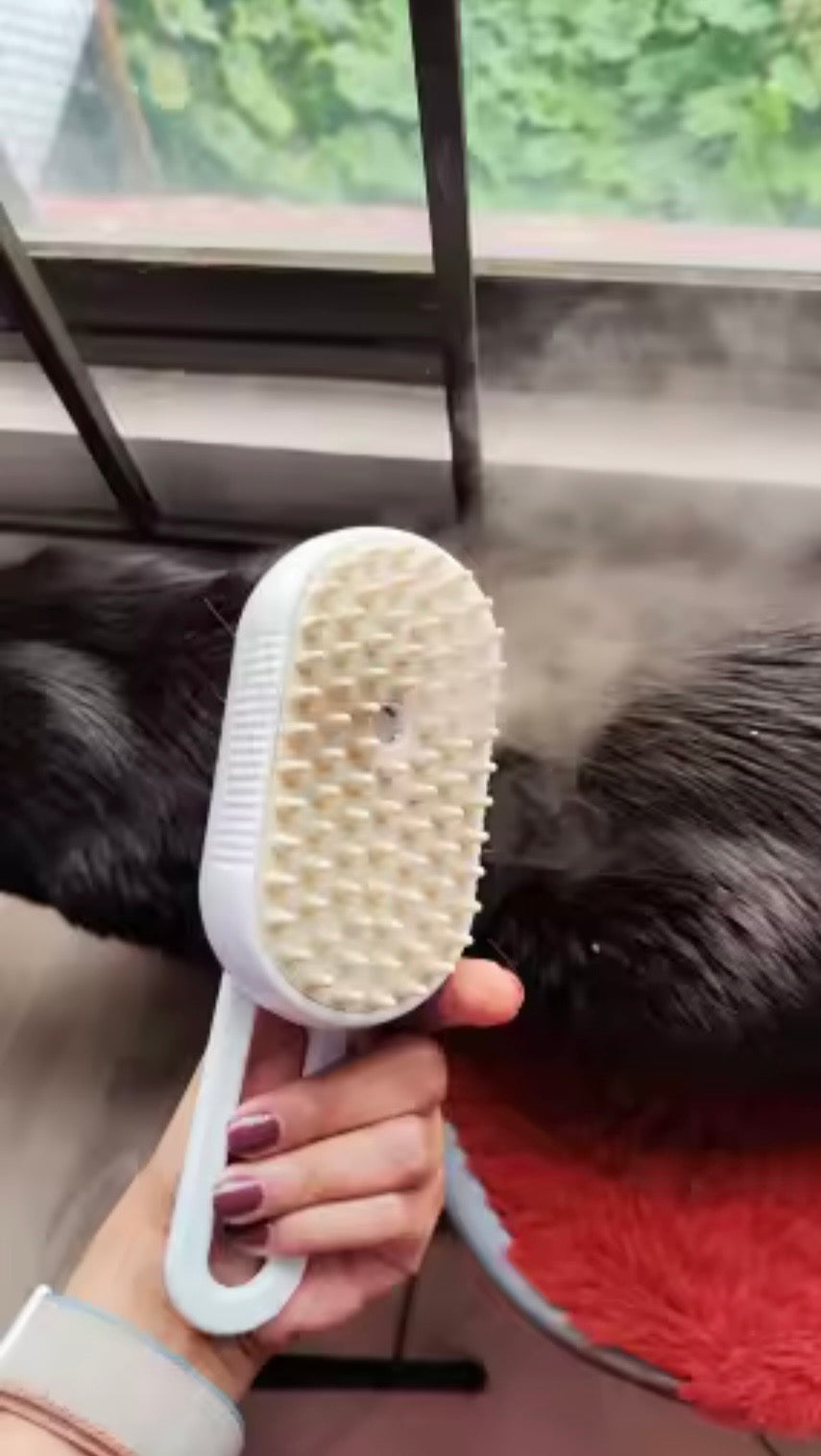 Cepillo de vapor 3 en 1 para mascotas